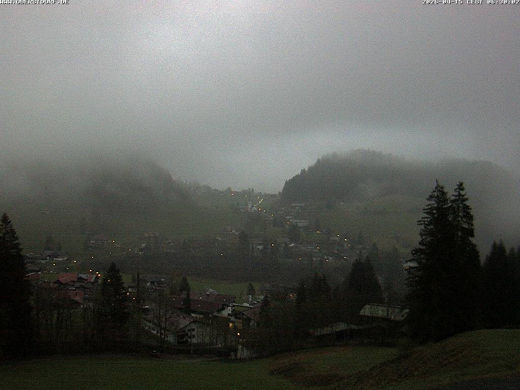 Archived image Webcam Nebelhorn and Rubihorn
