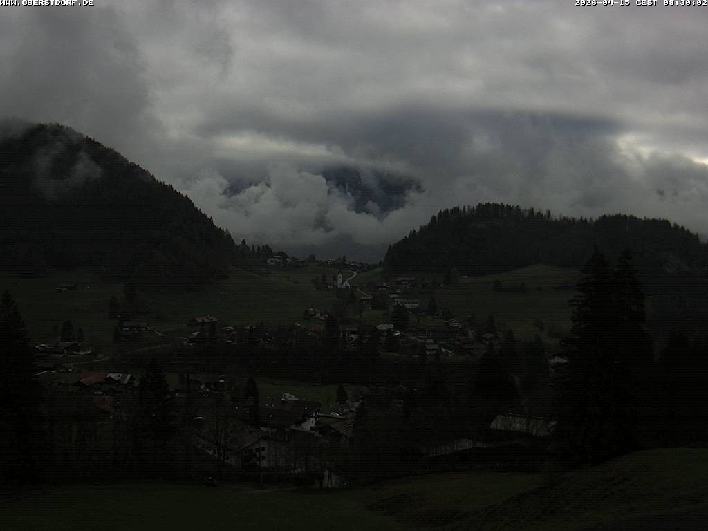 Archived image Webcam Nebelhorn and Rubihorn