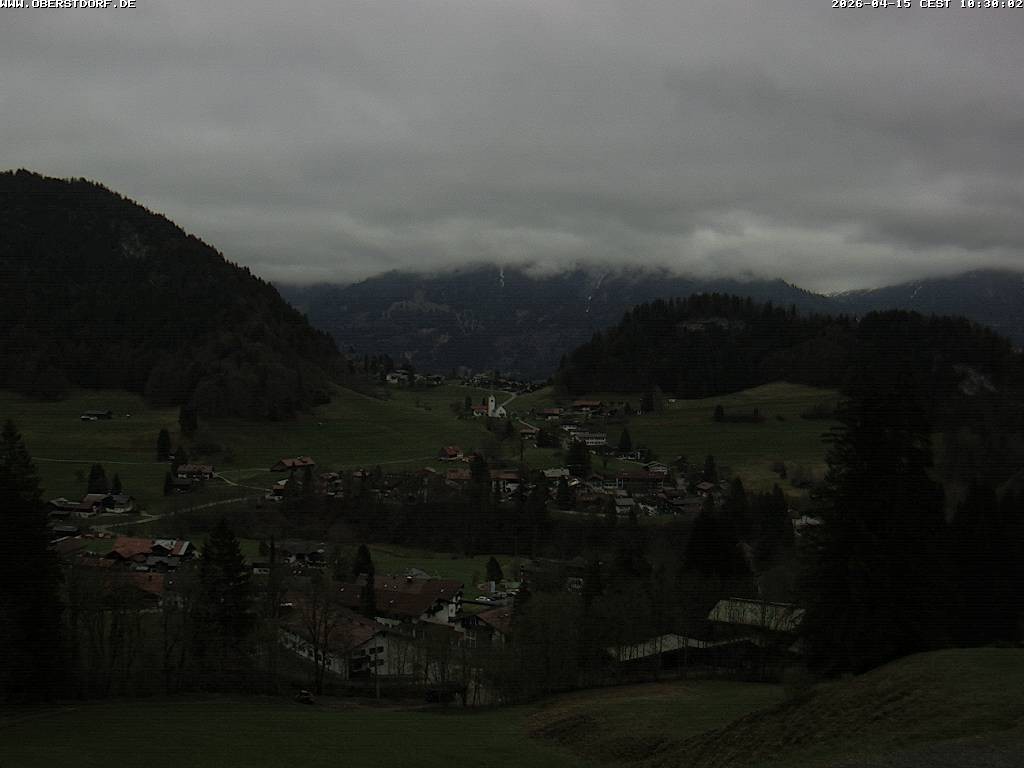 Archived image Webcam Nebelhorn and Rubihorn