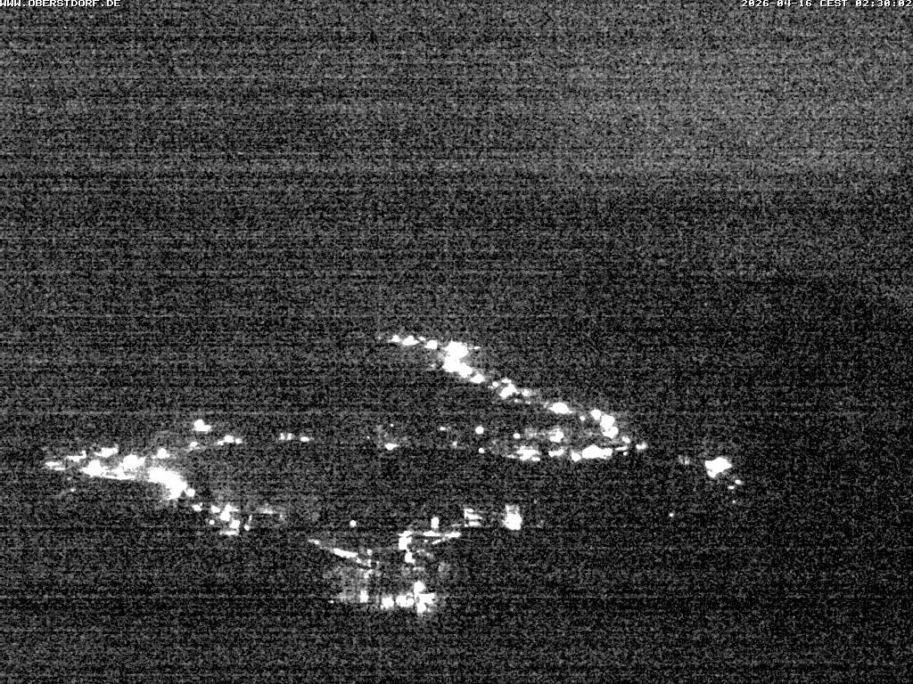 Archived image Webcam Nebelhorn and Rubihorn