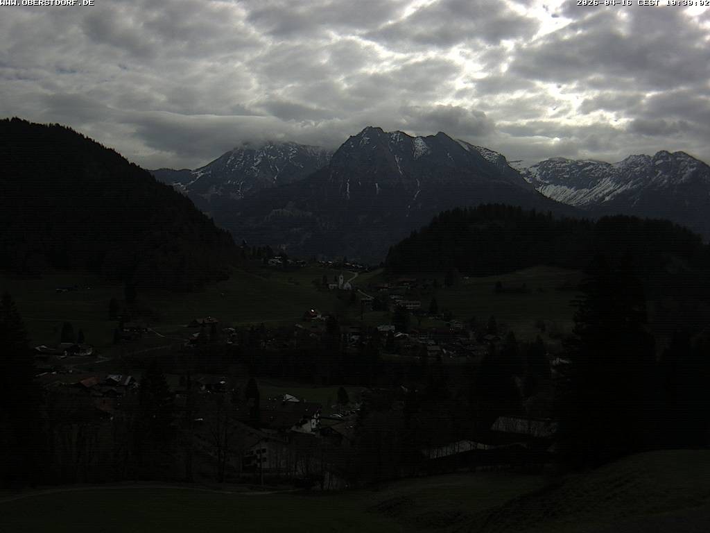 Archiv Foto Webcam Tiefenbach Oberstdorf