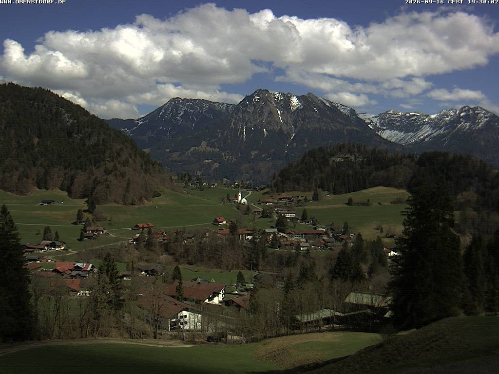 Archiv Foto Webcam Tiefenbach Oberstdorf