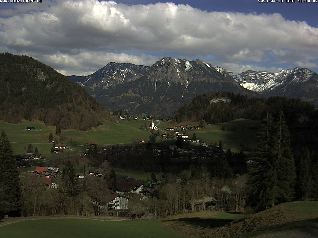 Archiv Foto Webcam Tiefenbach Oberstdorf