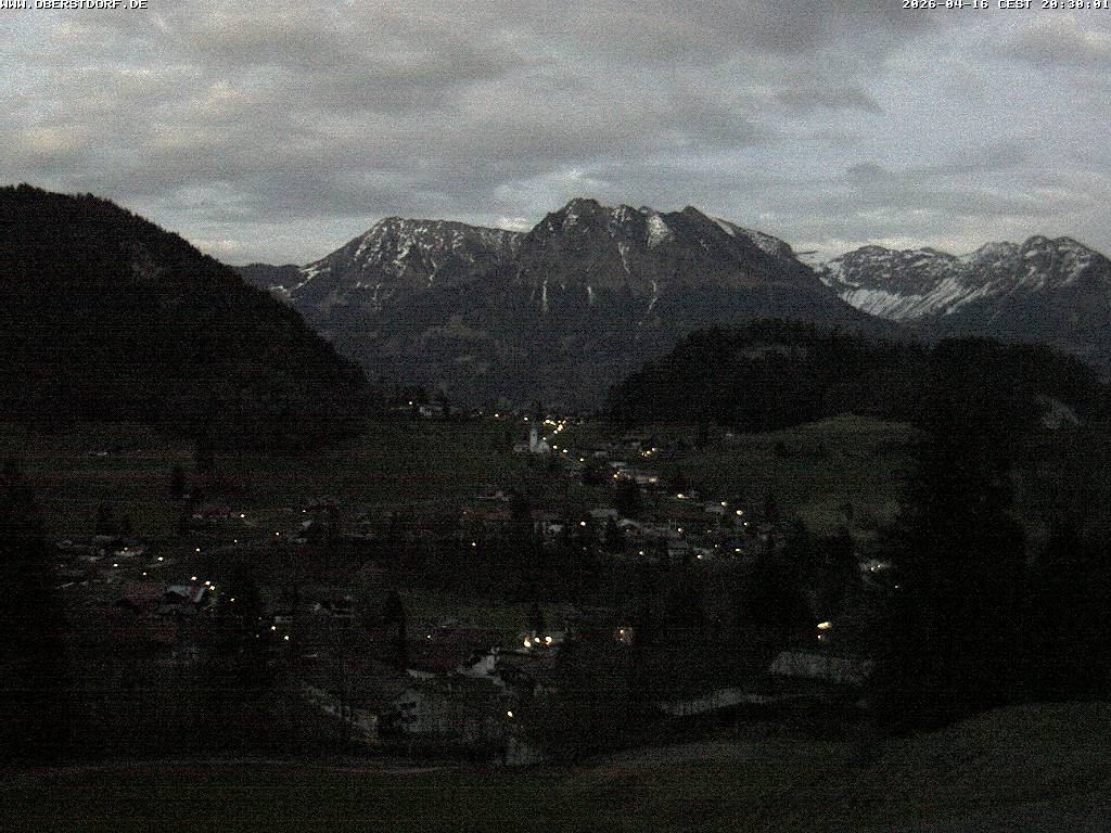 Archiv Foto Webcam Tiefenbach Oberstdorf
