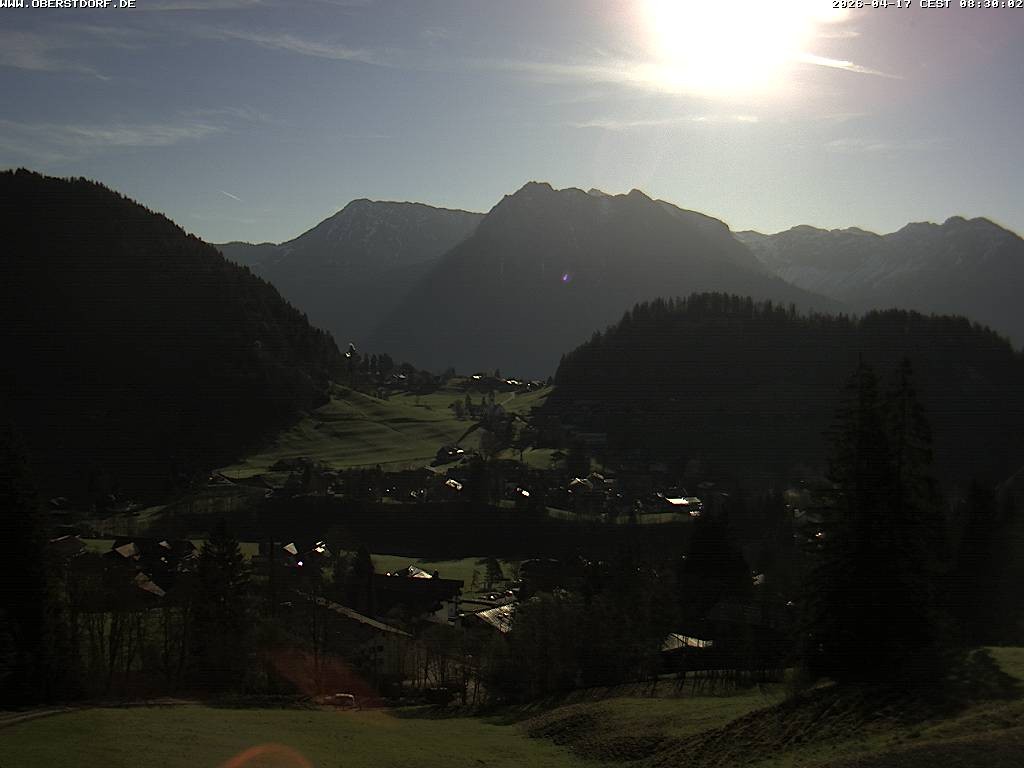 Archived image Webcam Nebelhorn and Rubihorn