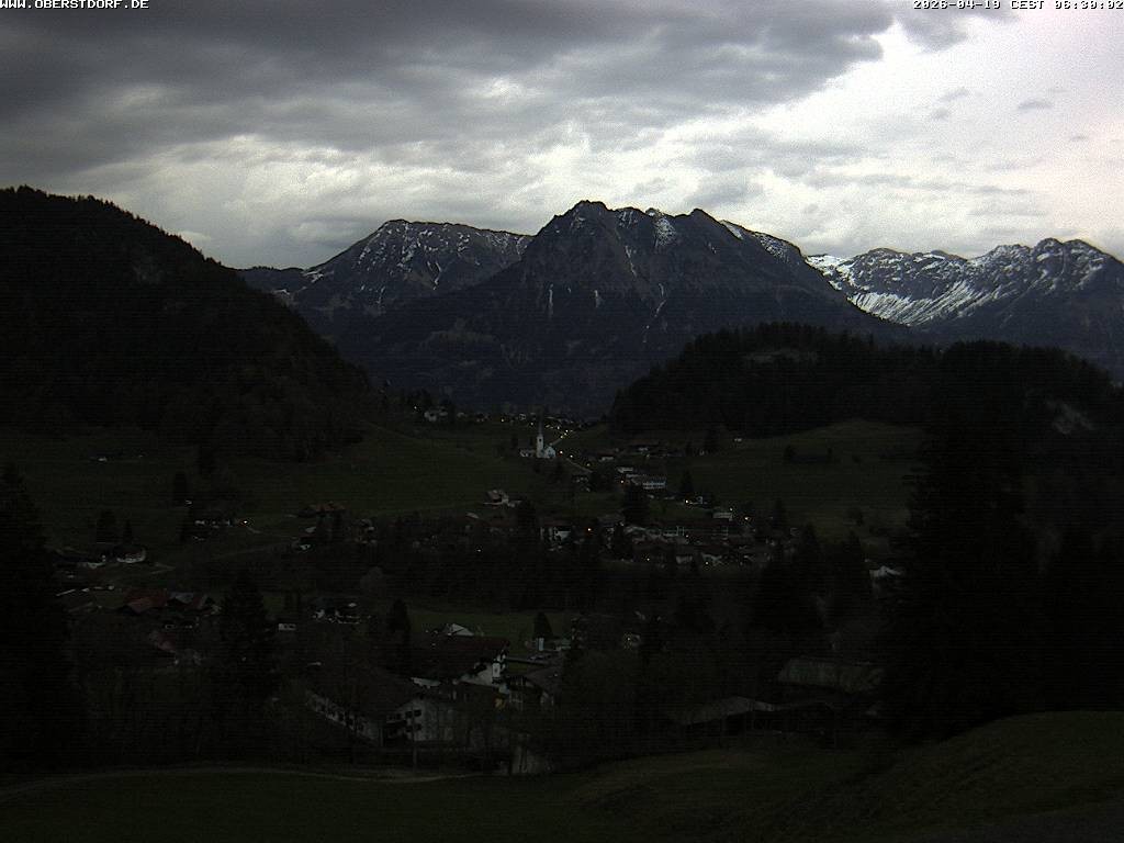 Archiv Foto Webcam Tiefenbach Oberstdorf