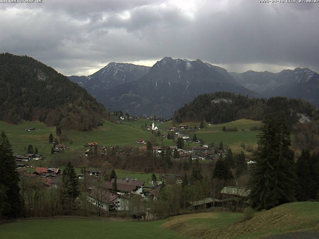 Archiv Foto Webcam Tiefenbach Oberstdorf
