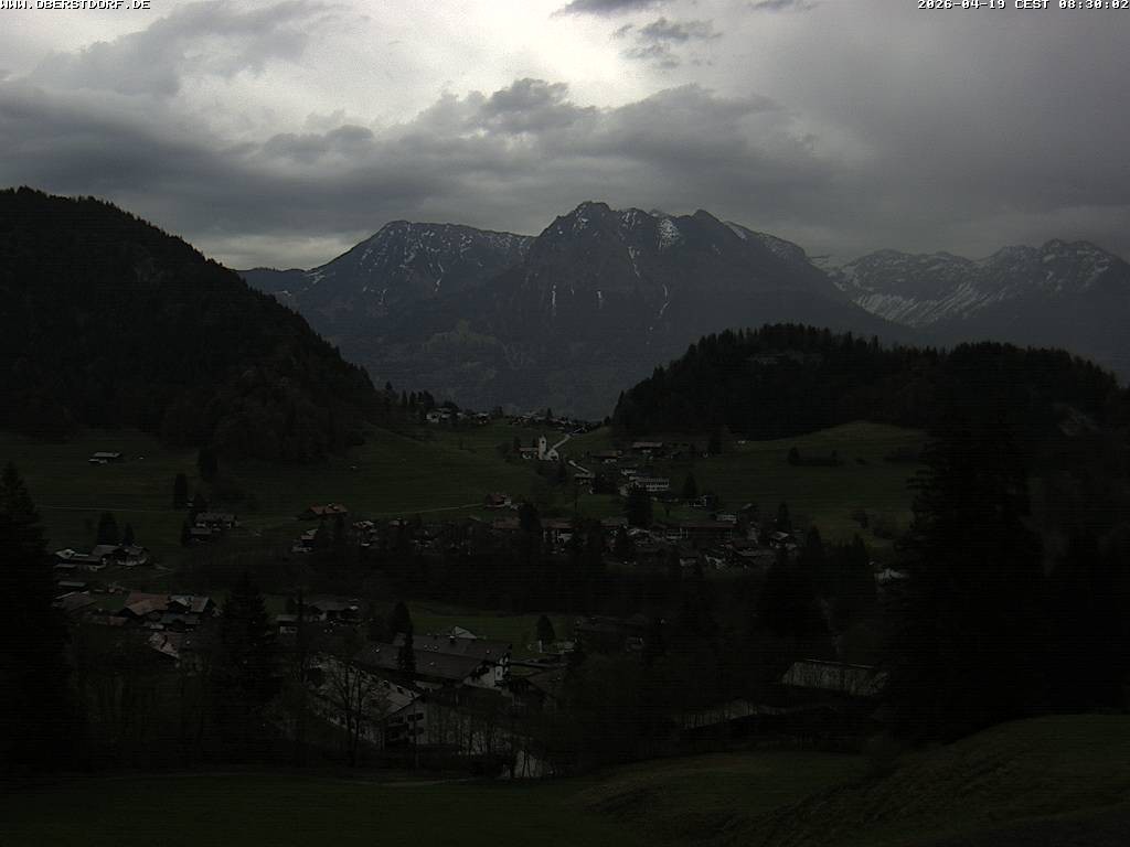 Archiv Foto Webcam Tiefenbach Oberstdorf