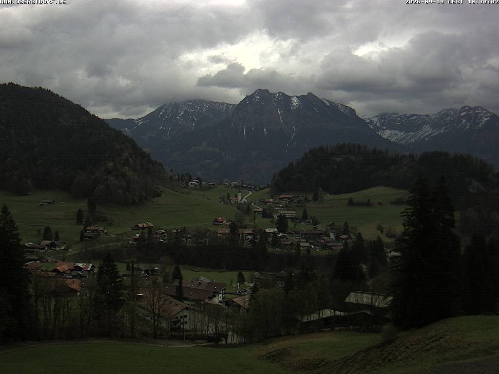 Archiv Foto Webcam Tiefenbach Oberstdorf