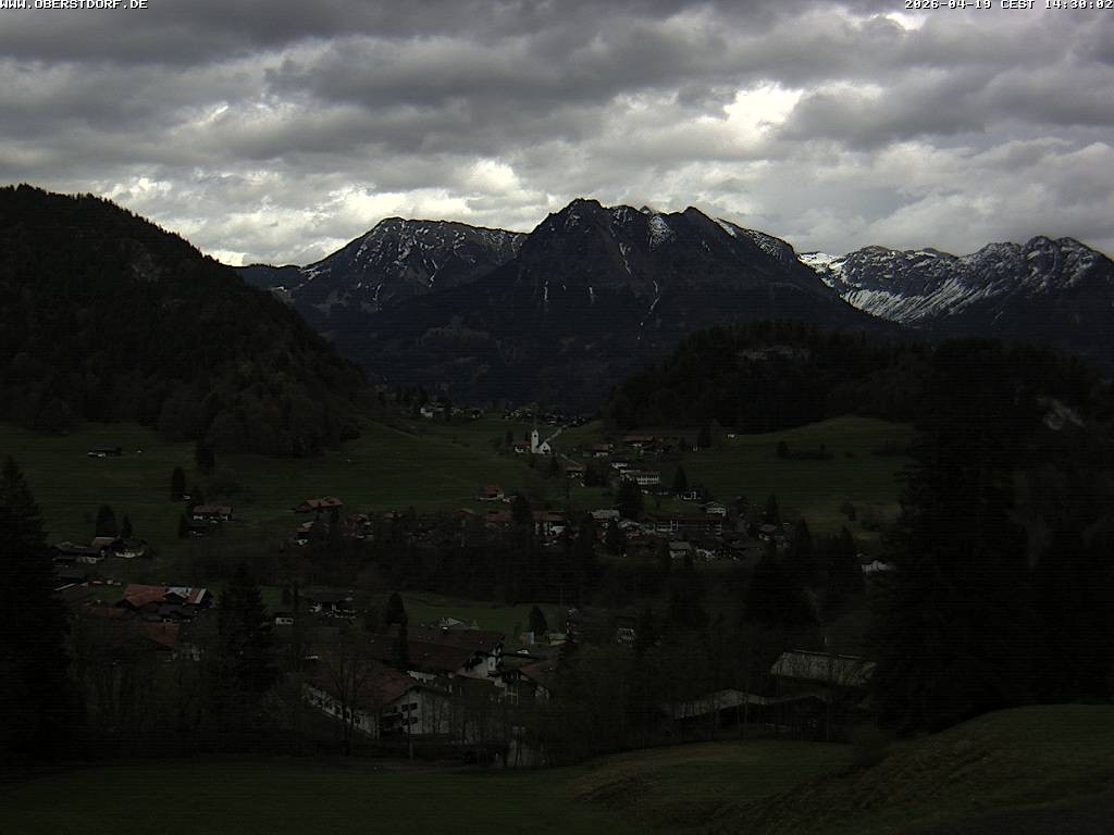 Archiv Foto Webcam Tiefenbach Oberstdorf
