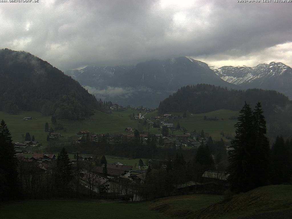 Archiv Foto Webcam Tiefenbach Oberstdorf