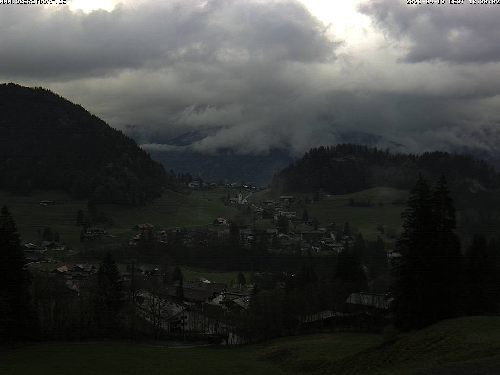 Archiv Foto Webcam Tiefenbach Oberstdorf
