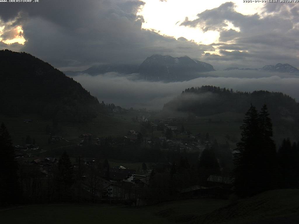 Archiv Foto Webcam Tiefenbach Oberstdorf