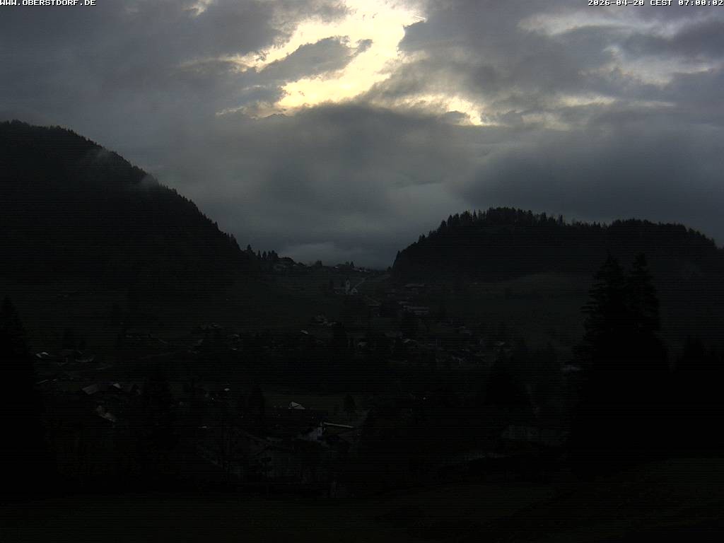 Archiv Foto Webcam Tiefenbach Oberstdorf