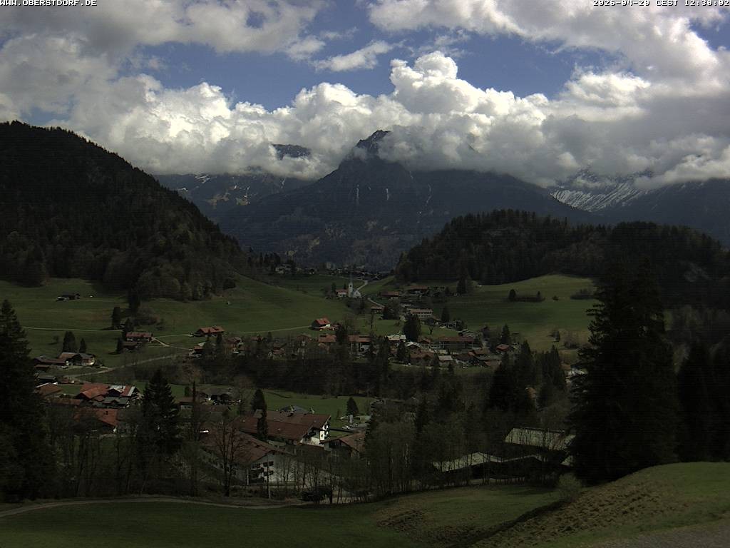 Archiv Foto Webcam Tiefenbach Oberstdorf