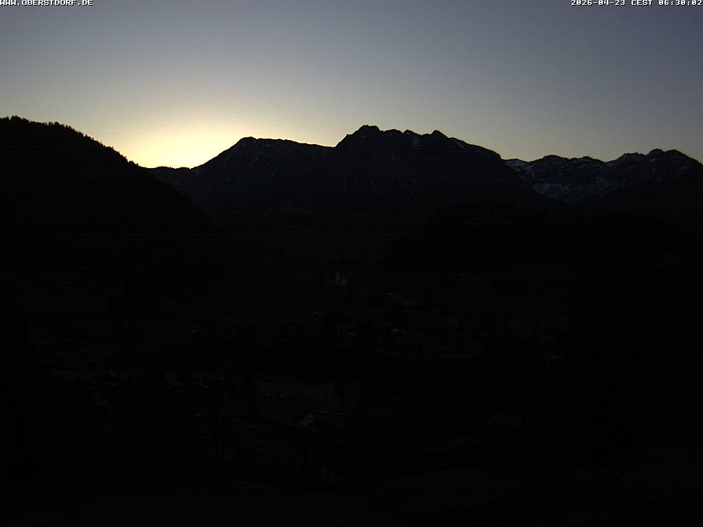 Archiv Foto Webcam Tiefenbach Oberstdorf