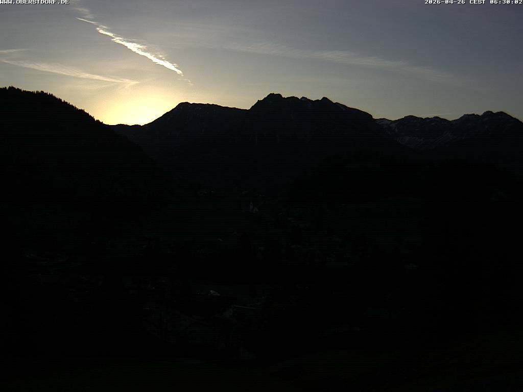 Archiv Foto Webcam Tiefenbach Oberstdorf