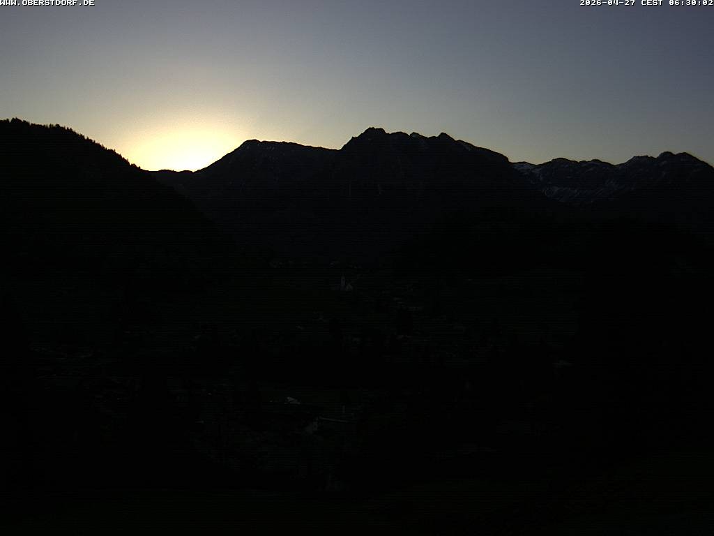 Archiv Foto Webcam Tiefenbach Oberstdorf