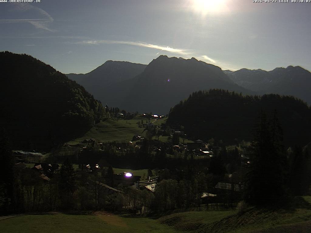 Archiv Foto Webcam Tiefenbach Oberstdorf