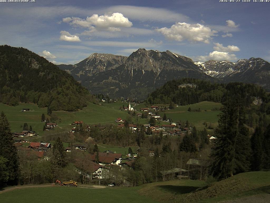 Archiv Foto Webcam Tiefenbach Oberstdorf
