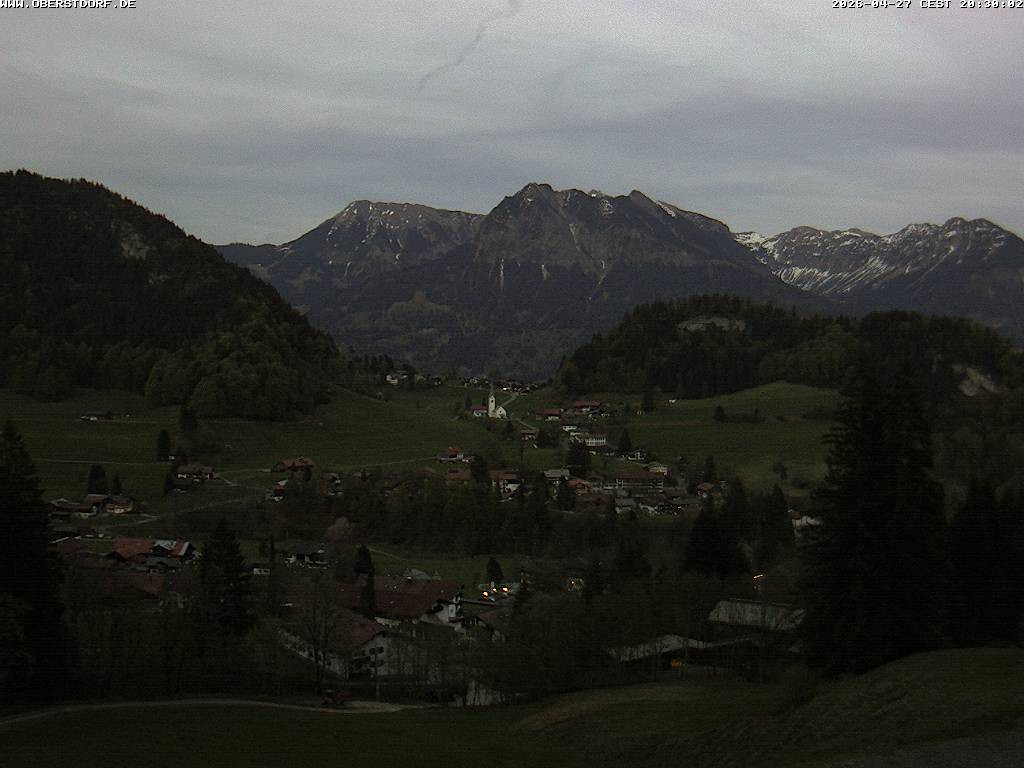 Archiv Foto Webcam Tiefenbach Oberstdorf