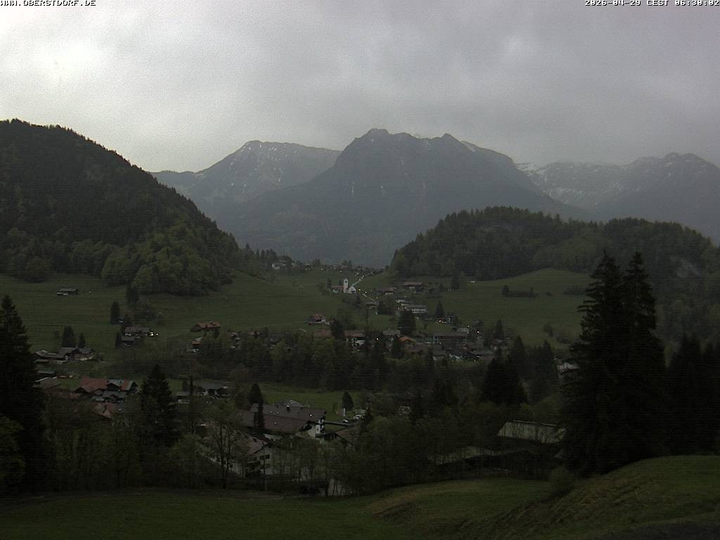 Archiv Foto Webcam Tiefenbach Oberstdorf