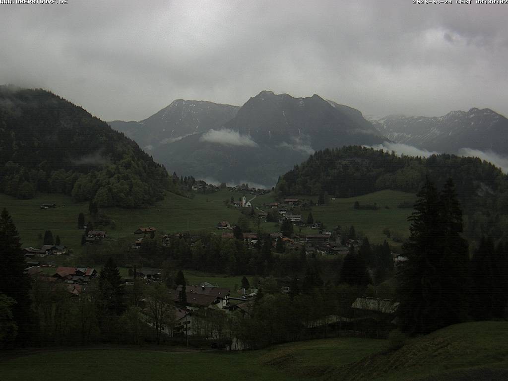 Archiv Foto Webcam Tiefenbach Oberstdorf