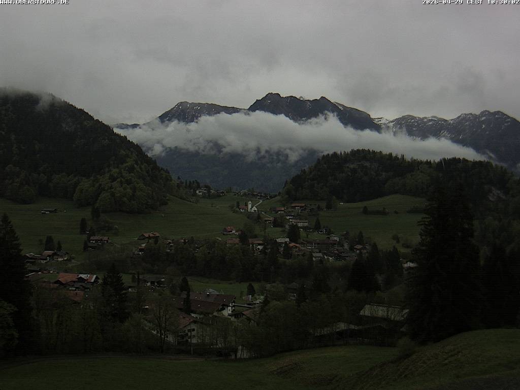 Archiv Foto Webcam Tiefenbach Oberstdorf