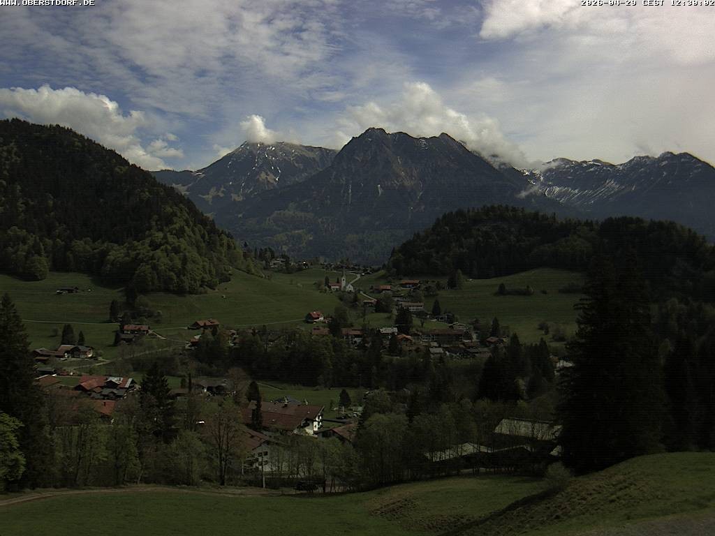 Archiv Foto Webcam Tiefenbach Oberstdorf