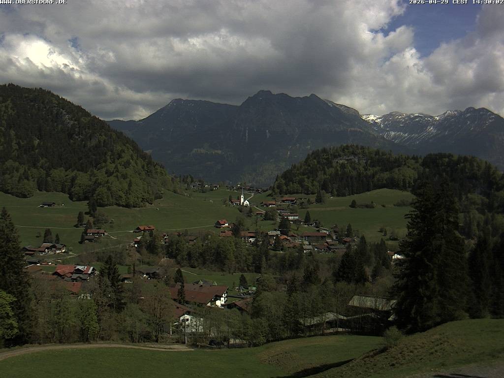 Archiv Foto Webcam Tiefenbach Oberstdorf