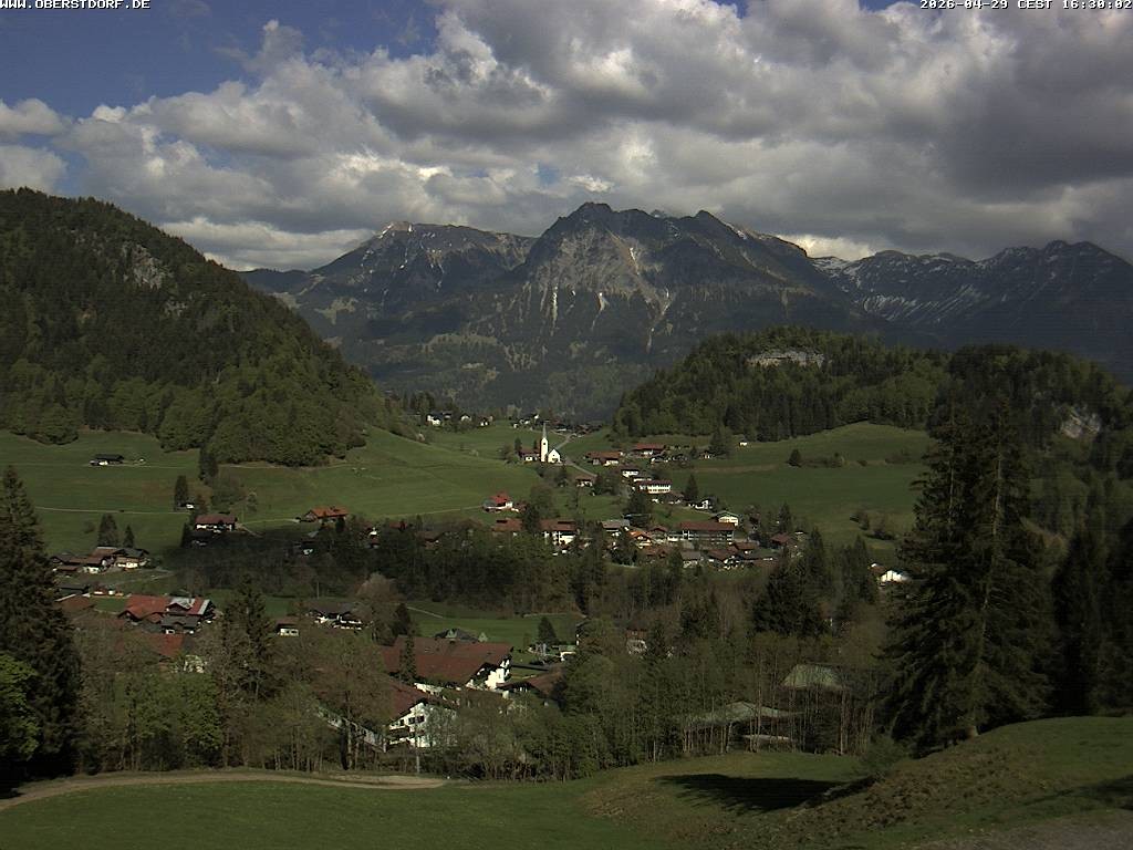 Archiv Foto Webcam Tiefenbach Oberstdorf