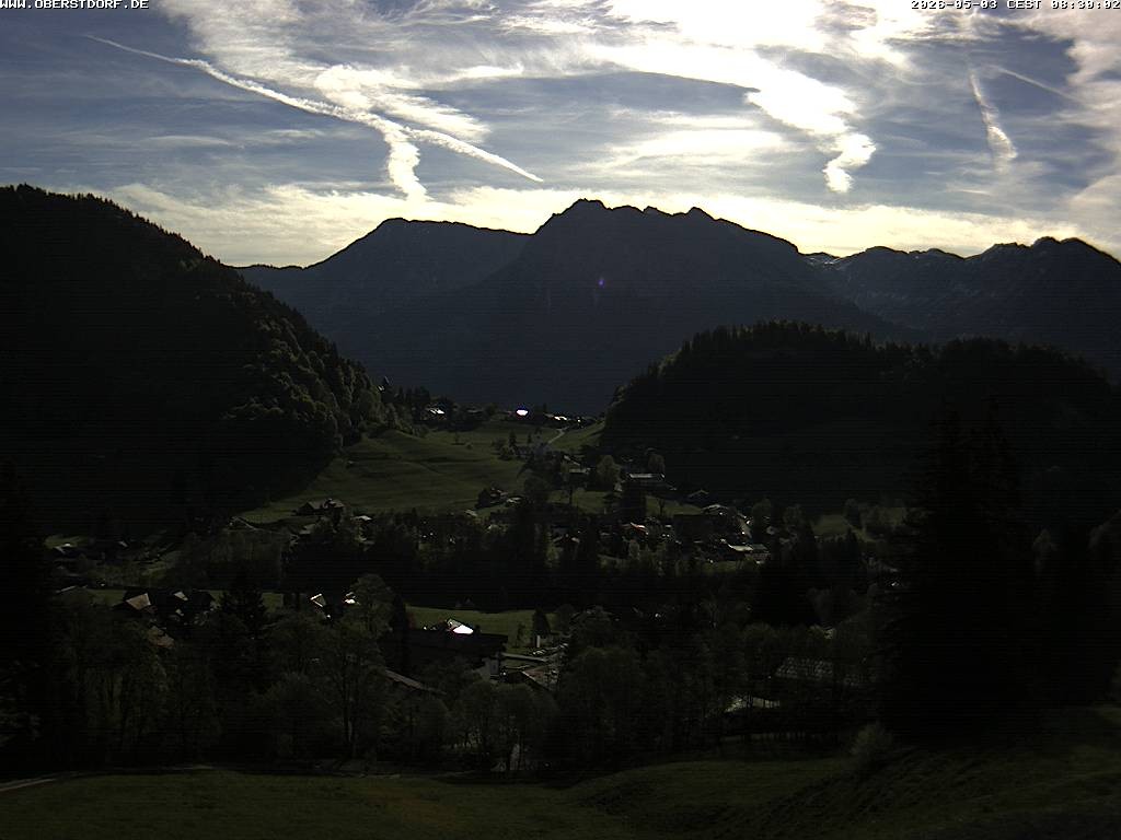 Archived image Webcam Nebelhorn and Rubihorn