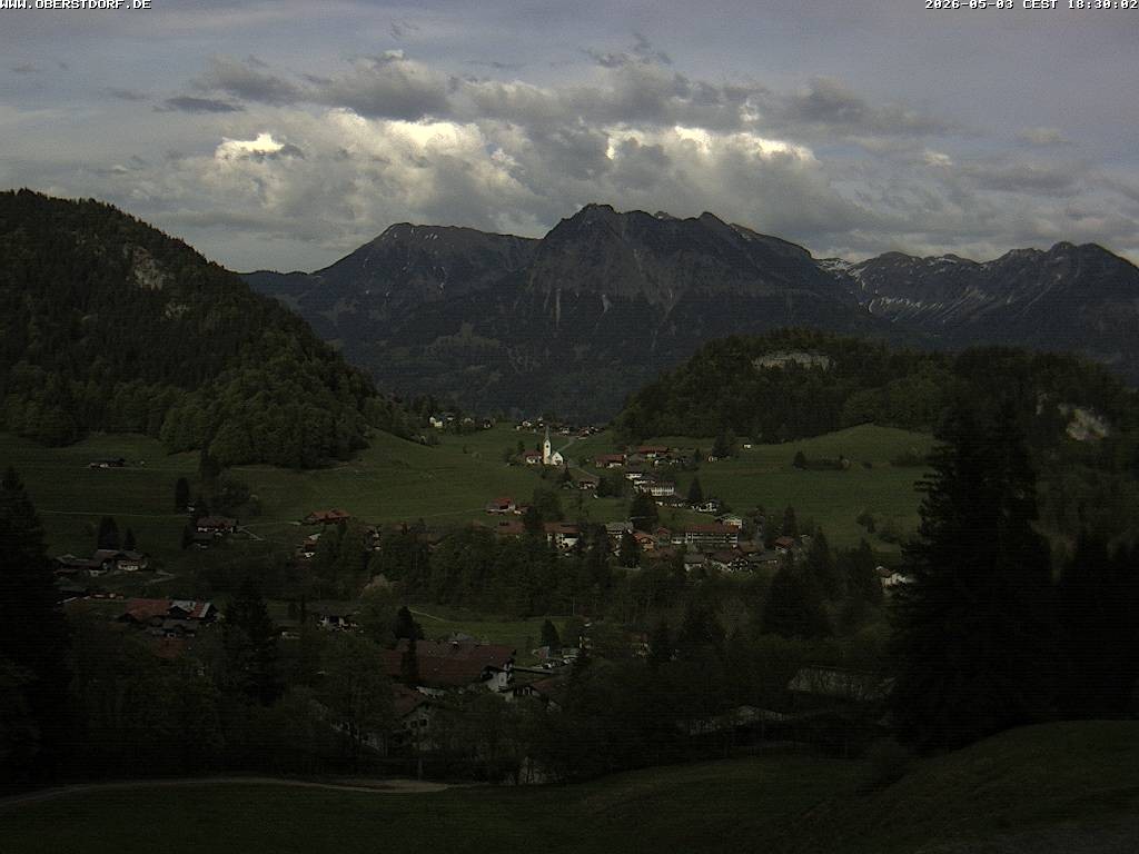 Archiv Foto Webcam Tiefenbach Oberstdorf