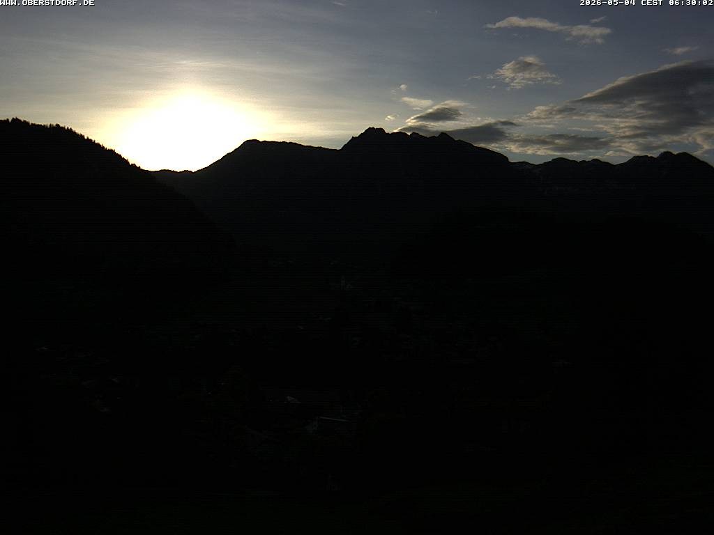 Archiv Foto Webcam Tiefenbach Oberstdorf