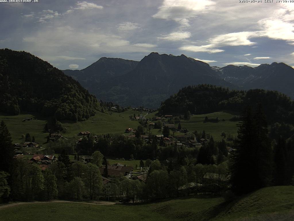 Archiv Foto Webcam Tiefenbach Oberstdorf