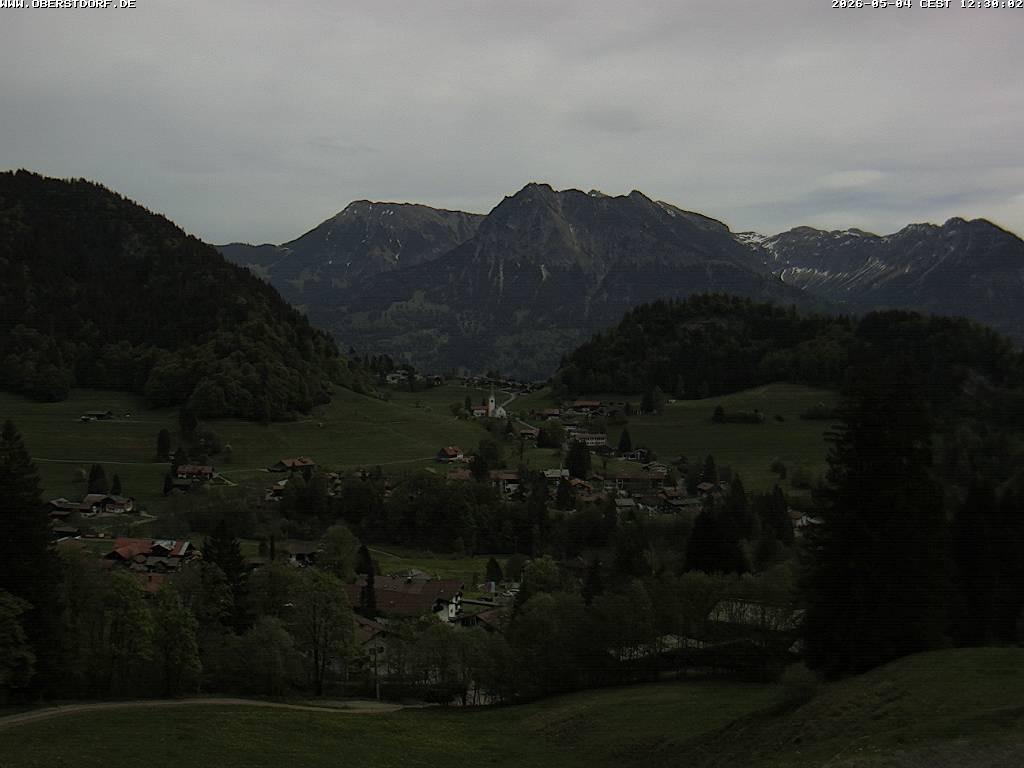 Archiv Foto Webcam Tiefenbach Oberstdorf