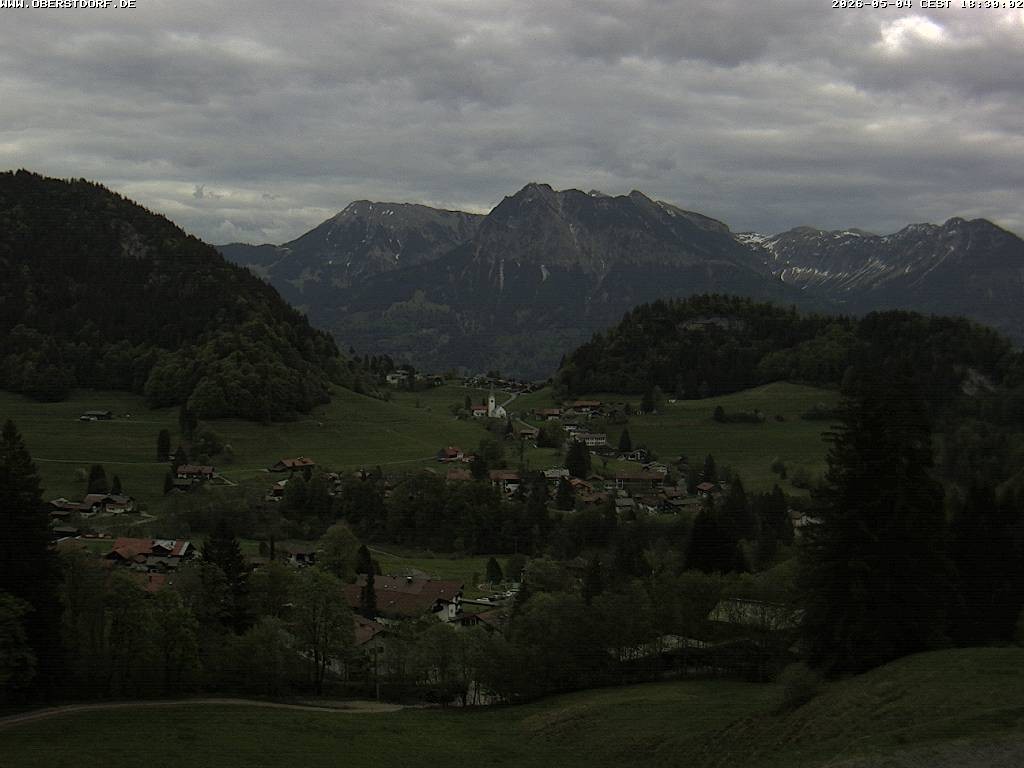 Archiv Foto Webcam Tiefenbach Oberstdorf