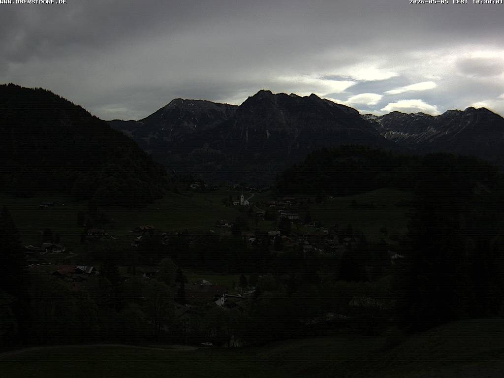 Archiv Foto Webcam Tiefenbach Oberstdorf