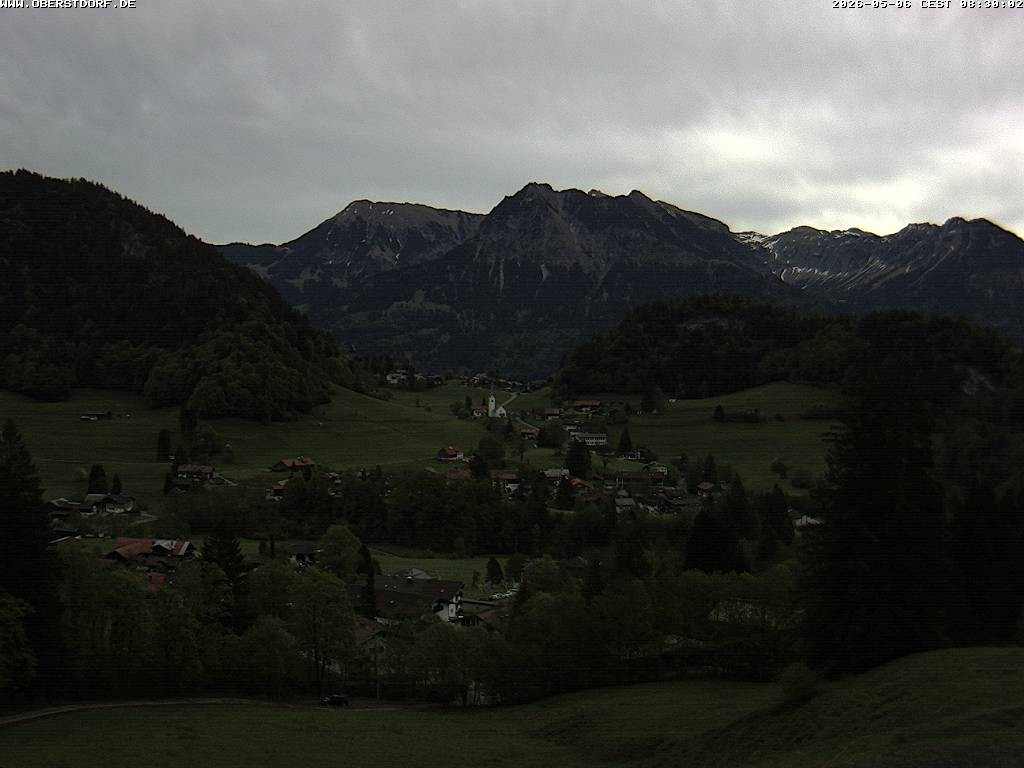 Archived image Webcam Nebelhorn and Rubihorn