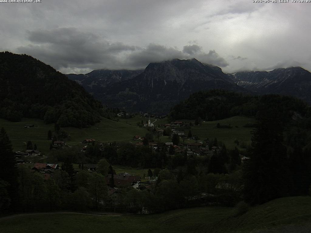 Archived image Webcam Nebelhorn and Rubihorn