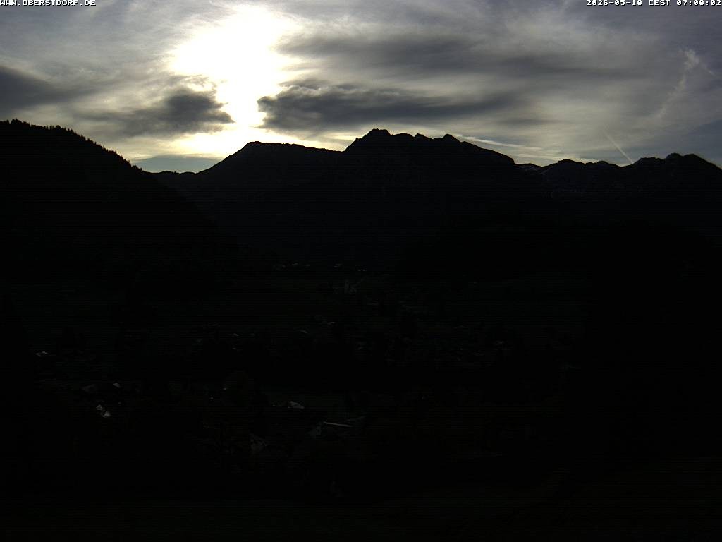 Archiv Foto Webcam Tiefenbach Oberstdorf