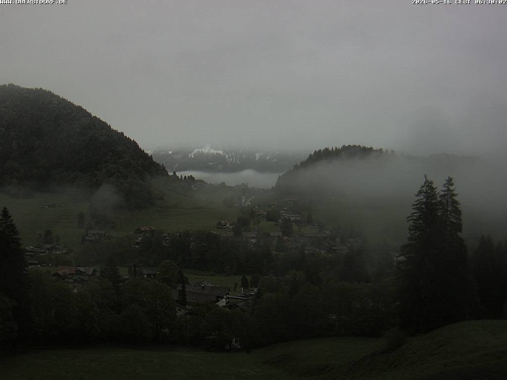 Archiv Foto Webcam Tiefenbach Oberstdorf