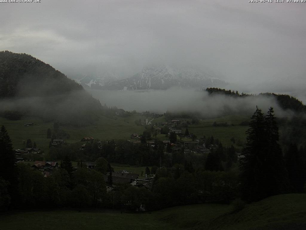 Archiv Foto Webcam Tiefenbach Oberstdorf