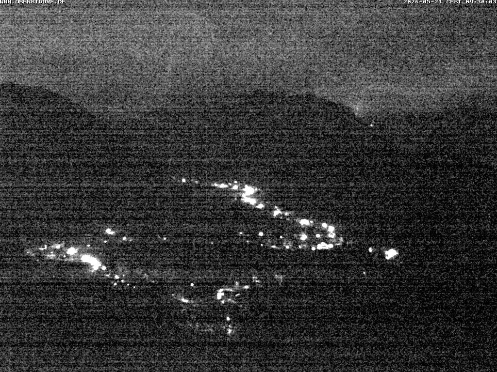 Archived image Webcam Nebelhorn and Rubihorn