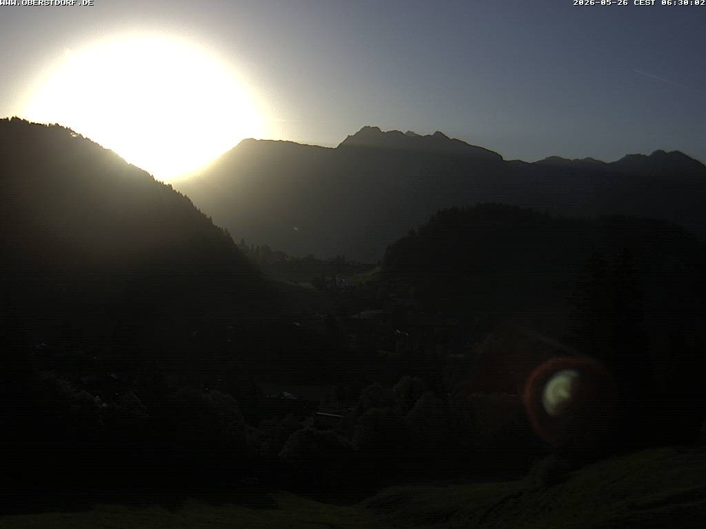 Archiv Foto Webcam Tiefenbach Oberstdorf
