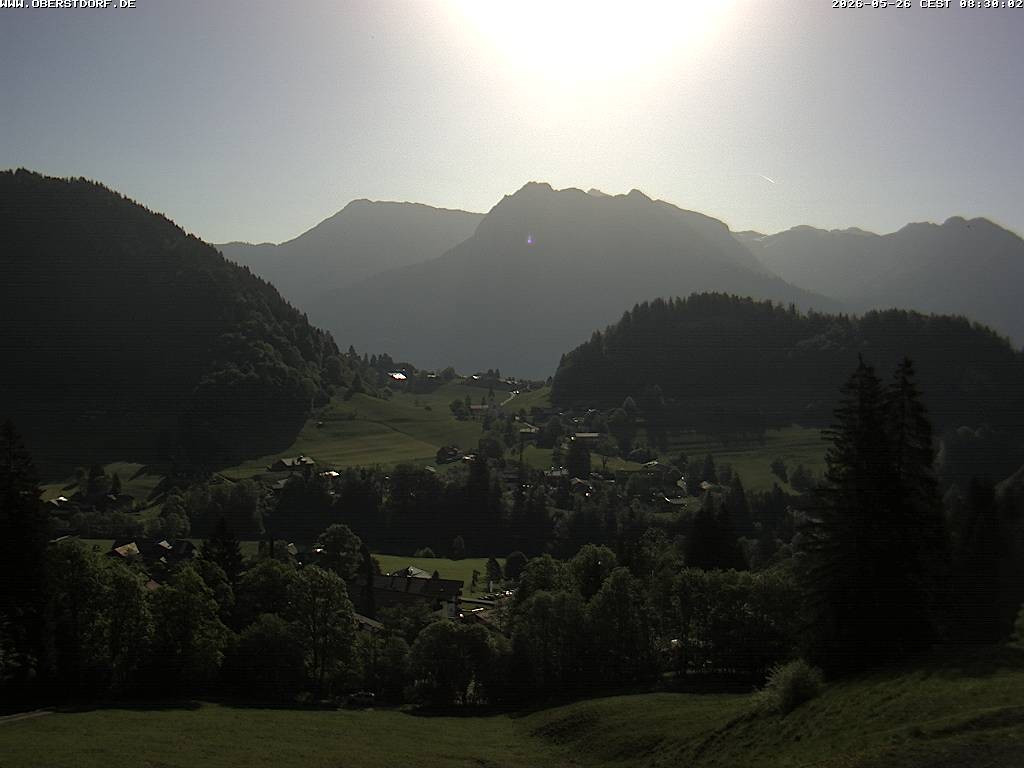 Archiv Foto Webcam Tiefenbach Oberstdorf