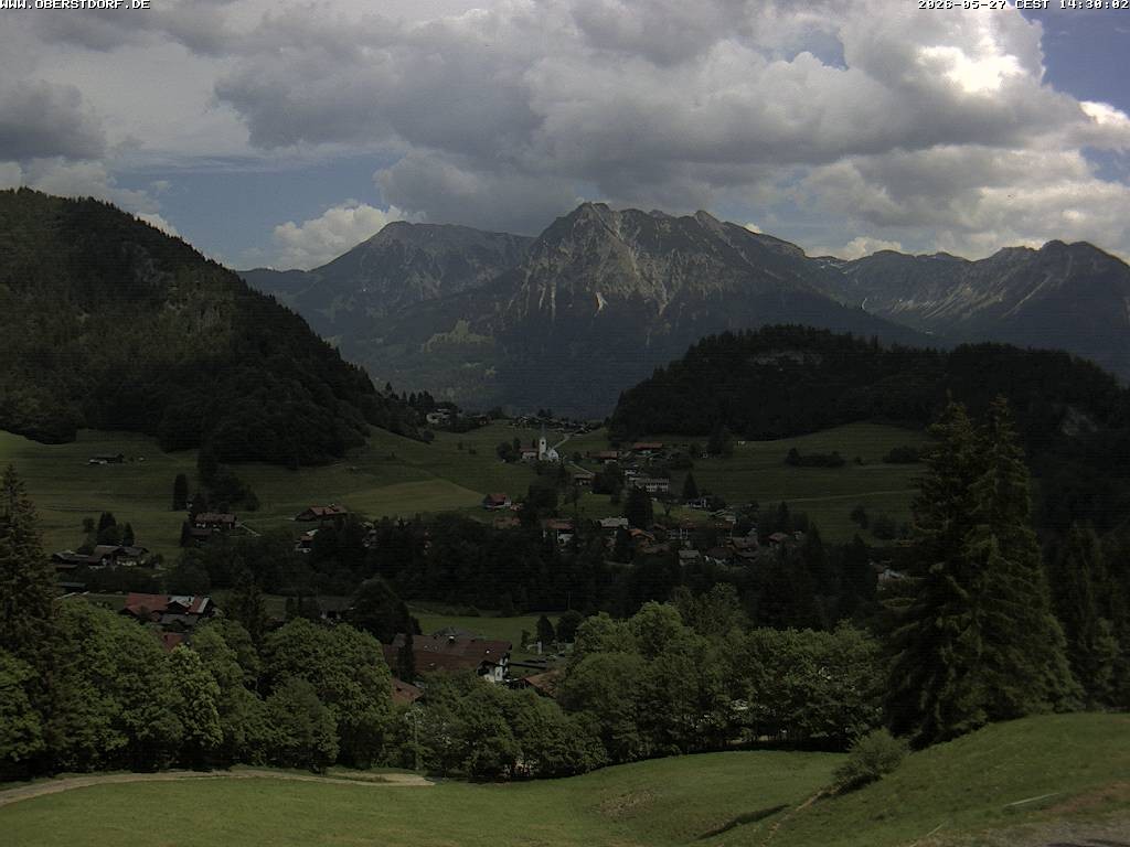 Archiv Foto Webcam Tiefenbach Oberstdorf
