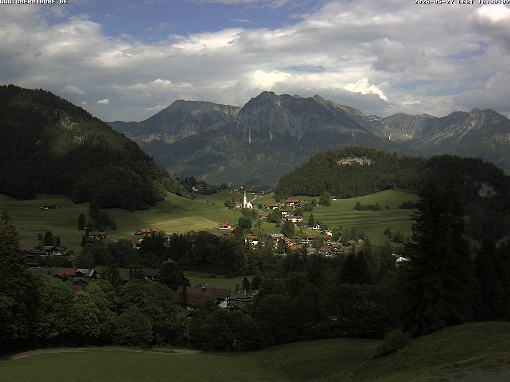 Archiv Foto Webcam Tiefenbach Oberstdorf