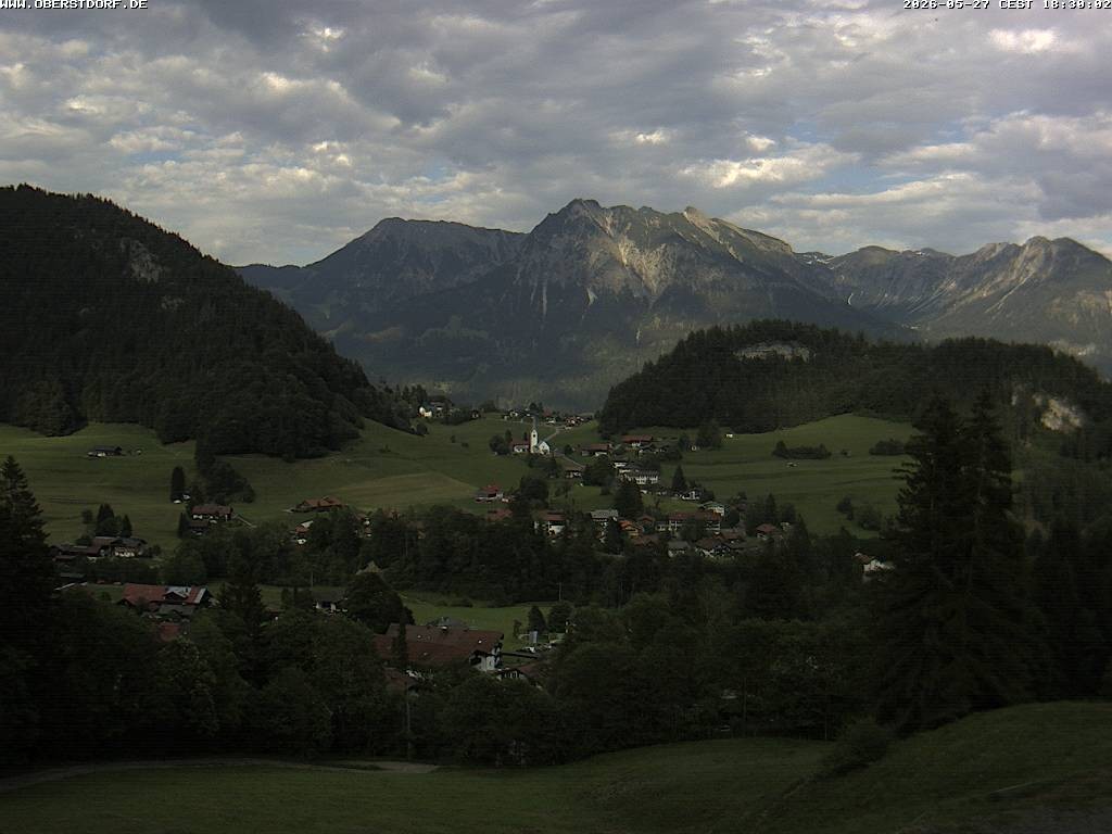 Archiv Foto Webcam Tiefenbach Oberstdorf