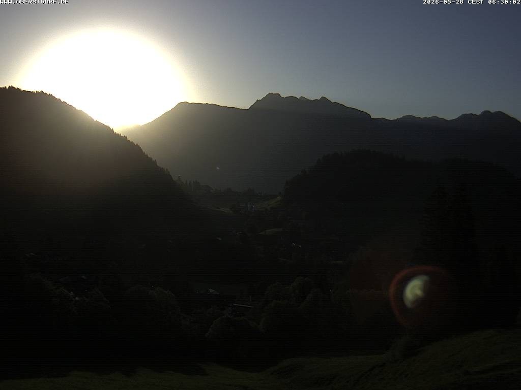 Archiv Foto Webcam Tiefenbach Oberstdorf